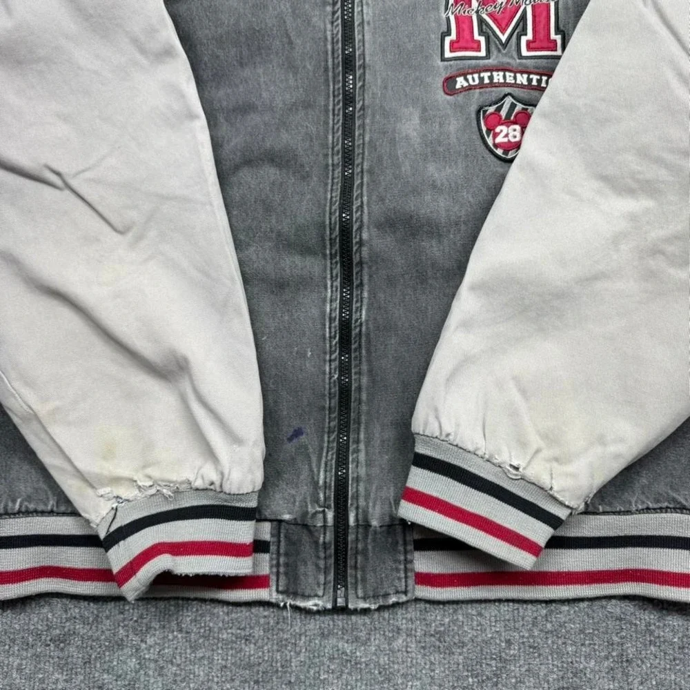Vintage‎ Disney Mickey Mouse Varsity Jacket Size Medium